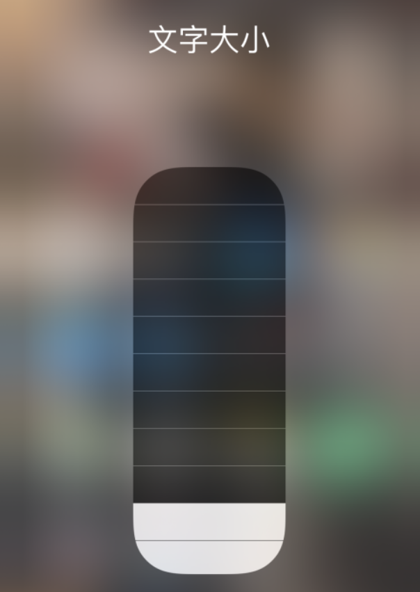 新罗苹果手机维修分享小技巧：在 iPhone 控制中心快速调节字体大小 